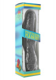 Vibrator Realistic Penetrating Pleasures, Negru, 21 cm