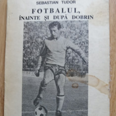 Fotbalul, inainte si dupa Dobrin – din istoria fotbalului argesean - S. Tudor