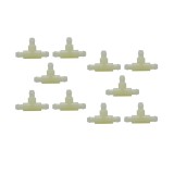 Set 10 Teuri Furtun Stropgel Parbriz Dacia Logan Asam, Plastic Durabil, Montaj Plug &amp; Play