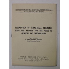 COMPILATION OF SMAL - SCALL THEMATIC MAPS AND ATLASES FOR THE NEEDS OF GEODESY AND CARTOGRAPHY by ENG. BEMJAMIN COHEN , 1976