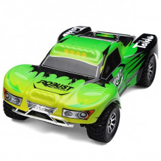 Masinuta cu Telecomanda WLtoys A969, Scara 1:18, 45km/h Short Course Truck, Verde foto