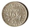 FRANTA 50 CENTIMES 1913 ARGINT VF++ XF, Europa