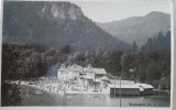 Carte postala, plaja din Tusnad, perioada interbelica