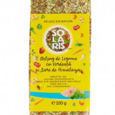 Belsug legume cu verdeata si sare roz de Himalaya, 100g, Solaris