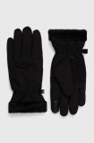 Jack Wolfskin manusi femei, culoarea negru, A63073