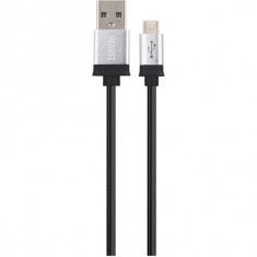 Yenkee, Cablu USB / micro 1m, Negru foto