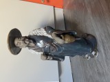 Statueta vintage chinez pescar ceramica portelan