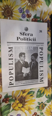 Revista Sfera Politicii nr. 38/1996 foto