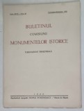 BULETINUL COMISIUNII MONUMENTELOR ISTORICE , PUBLICATIUNE TRIMESTRIALA , ANUL XXVIII , FASC. 86 , OCTOMBRIE - DECEMBRIE , 1935