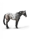 Figurina pictata manual cal Appaloosa Blue Roan