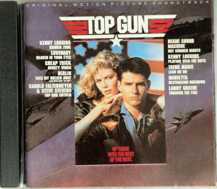 Various &lrm;&ndash; Top Gun ( soundtrack ) cd pop rock CBS EUropa 1988