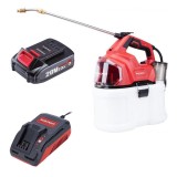 Pulverizator gradina, pompa de stropit 8 L, vermorel, electric, cu acumulator 2Ah, incarcator, 20V Li-ion, Worcraft