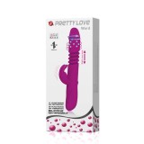 Vibrator Special Cu Rotatii Si Up-Down Ward, Violet, 26 cm