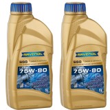 Pachet 2 Litri ulei transmisie Ravenol SSG 75W80