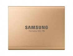 SSD Extern Samsung T5 Portable 1TB USB 3.1 Auriu foto