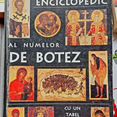 Dictionar enciclopedic al numelor de botez - Cu un tabel al sfintilor ortodocsi