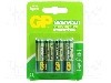 Baterie R6, 1.5V, clorura de zinc, GP - 15G-F4W
