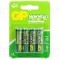 Baterie R6, 1.5V, clorura de zinc, GP - 15G-F4W