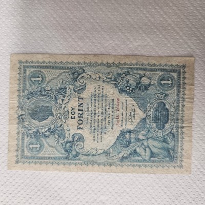 Ungaria egy 1 forint 1888 foto