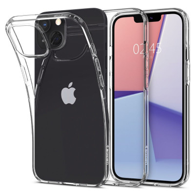 Husa Spigen iPhone 13 Mini Transparent foto