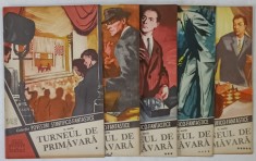 TURNEUL DE PRIMAVARA de H. MATEI , COLECTIA &amp;#039; POVESTIRI STIINTIFICO - FANTASTICE &amp;#039; NR. 142 -146 , 5 CARTI , ANII &amp;#039;60 foto