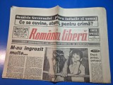 ziarul romania libera 30 septembrie 1991