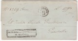 Italy 1838 Postal History Rare Prephilatelic Cover Mantova to Guastalla D.865
