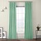 Set draperii din catifea cu rejansa din bumbac tip fagure, Madison, 250x230 cm, densitate 700 g/ml, Sage Green, 2 buc