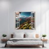 Folie imprimata color pentru decor perete locuinta, dimensiune 125 x 110cm, model: VIEW TO HAVEN 34, AVEX
