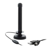 Antena omnidirectionala VHF UHF DVB-T 26dB 47-870 MHz USB /RF cablu, Oem