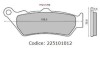 Placute Frana Moto Sinterizate MX_NEW 225101012RM Fata