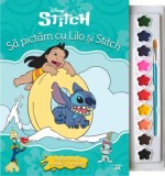 Disney. Stitch. Sa pictam cu Lilo si Stitch. Carte de colorat cu pensula si acuarele - Litera