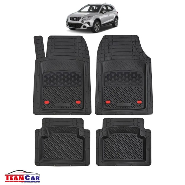 Covorașe Auto TeamCar&reg; Tip Tăviță Compatibile Seat Arona Mk1 (2017+) - Suv