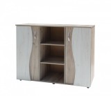 Comoda Tineret, 120x45x95 cm, Stejar k002 k001, MP