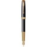 Stilou Parker Sonnet Black GT penita aur
