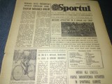 ZIARUL SPORTUL 7 AUGUST 1982