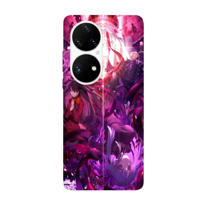 Husa compatibila cu Huawei P50 Pro model Fate stay night anime, Silicon, TPU, Viceversa