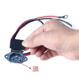 mufa baterie Cablu de alimentare trotinete scuter electric Chopper Harley 2026