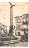 SV * BUCOVINA * CERNAUTI * MONUMENTUL OSTASILOR * 1914, Circulata, Printata, Fotografie