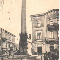 SV * BUCOVINA * CERNAUTI * MONUMENTULUI OSTASILOR (ROMANI) * 1914