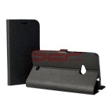 Husa Flip Cover Magnetica Neagra pt. Microsoft Lumia 640 LTE, Stand incorporat