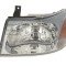 Far Ford Transit 05.2000-12.2001 Depo, partea stanga fata, tip bec H4, culoare argintiu, reglaj electric