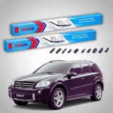 Cumpara ieftin Ștergătoare Mercedes-Benz Clasa M W164 2005-2011 | Set Față Flat &ndash; TeamCar&reg;