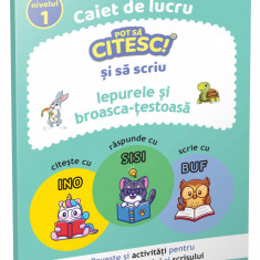 Pot să citesc și să scriu! Nivelul 1 Iepurele și broasca-țestoasă