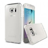 Pachet husa protectie Samsung Galaxy S7 Slim TPU Transparent cu folie de sticla gratis
