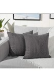 Set de 2 husă de pernă decorativă super moale