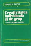 Mihaela Roco - Creativitatea individuala si de grup