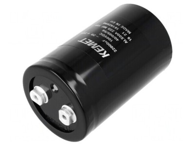 Condensator electrolitic 22mF 100VDC 66x105mm foto