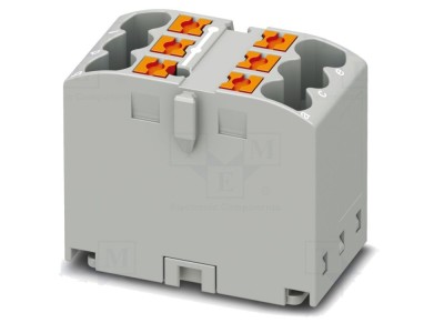 Conector de șine 24A 450V push-in foto