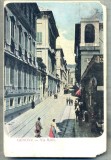 AD 647 C. P. VECHE - GENOVA - VIA BALBI -CIRC1907- JEAN GOLDENBERG-TURNU SEVERIN, Circulata, Franta, Printata